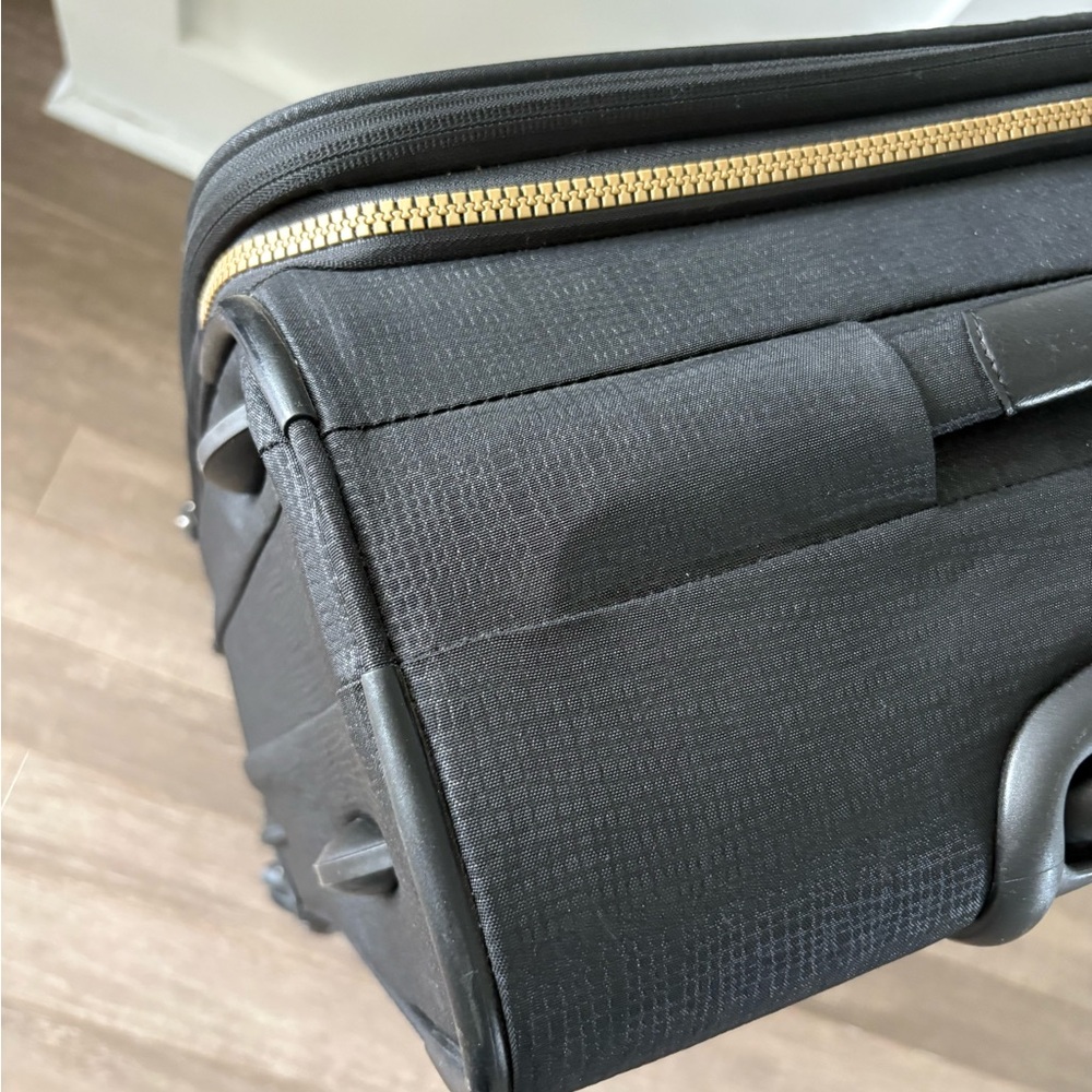 Kipling Black Rolling Spinner Luggage with Front Zip Pockets - Picture 12 of 13